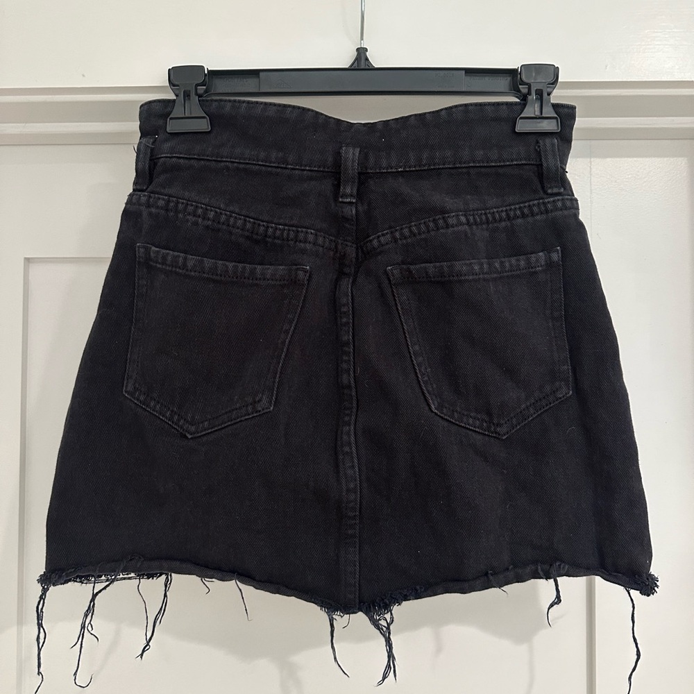 jean skirt